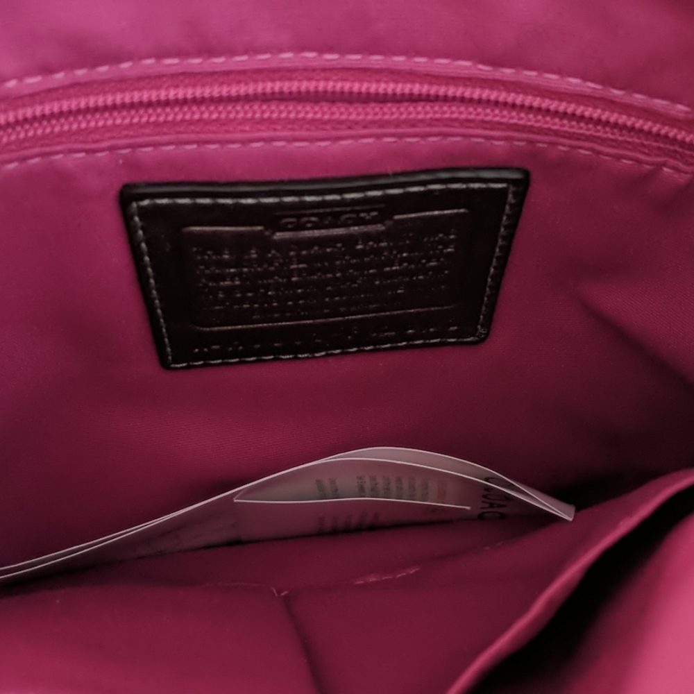 Coach patchwork purse - silver & pink - Picture 3 of 5